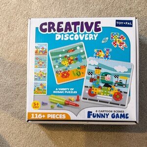 Creative Discovery Mosaic Puzzle Set - Colorful Fun by